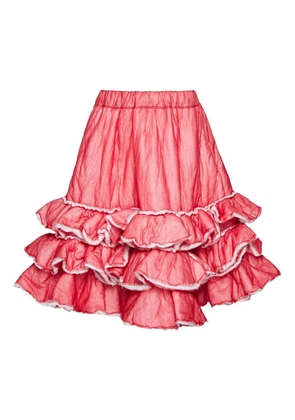 Comme Des Garçons tiered ruffled skirt