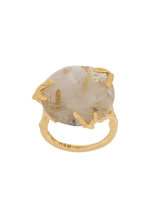 Wouters & Hendrix rutilated quartz ring - Gold
