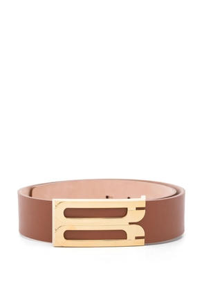 Victoria Beckham Jumbo Frame belt - Brown