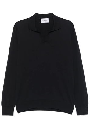 D4.0 fine-knit top - Blue