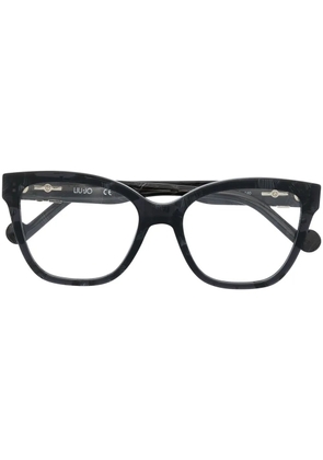 LIU JO cat-eye frame glasses - Black