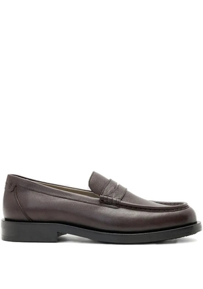 AllSaints Bloom penny-strap loafers - Brown