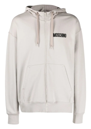 Moschino Teddy Bear-motif hoodie - Grey