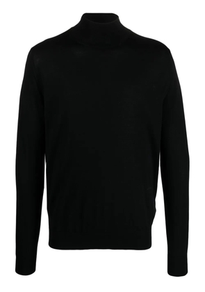 Lanvin roll-neck wool-blend jumper - Black