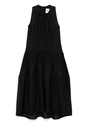 Jil Sander wool midi dress - Black
