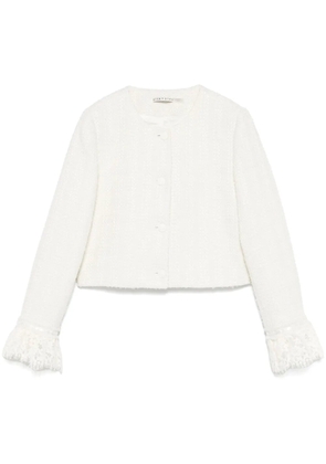 alice + olivia Millie jacket - White