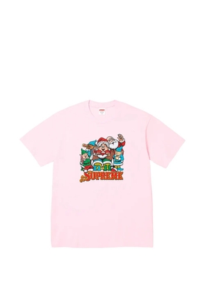 Supreme printed T-shirt - Pink