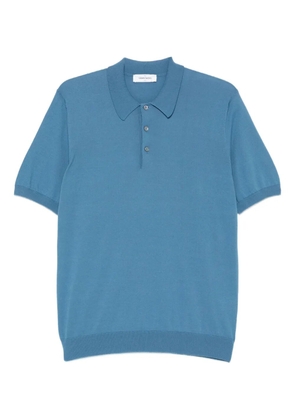 Gran Sasso short-sleeve polo shirt - Blue