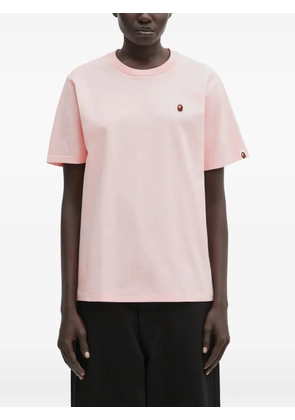A BATHING APE® Ape Head One Point T-shirt - Pink