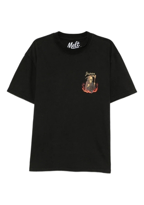 Melt printed T-Shirt - Black