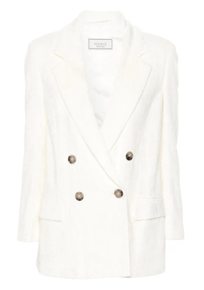 Peserico double-breasted blazer - Neutrals