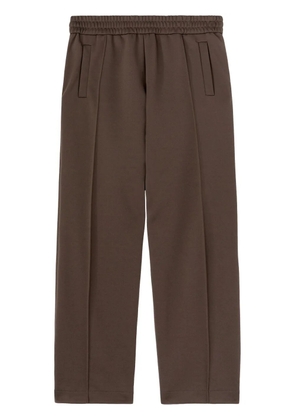 Palm Angels logo-print track pants - Brown