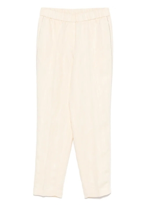 Peserico beaded-trim trousers - Yellow