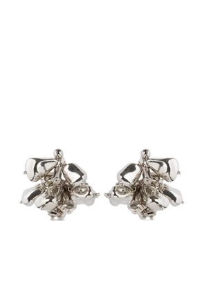 DRIES VAN NOTEN beaded earrings - Silver