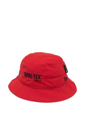 NEW ERA CAP Gore-Tex cotton bucket hat - Red