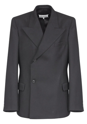Maison Margiela single-breasted wool blazer - Black