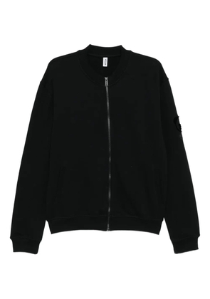 Moschino zip-up sweatshirt - Black