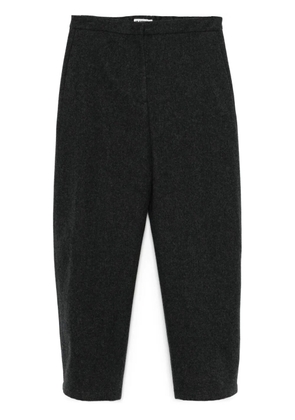 Jil Sander felted wool trousers - Grey