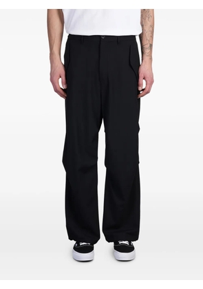 Attachment wool trousers - Black