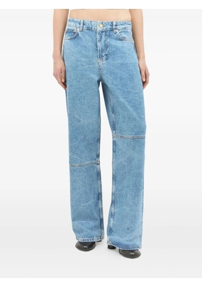 GANNI wide-leg jeans - Blue