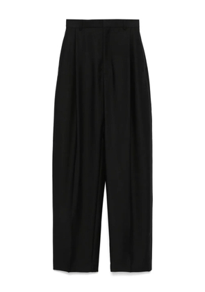 WARDROBE.NYC pleat-detail trousers - Black