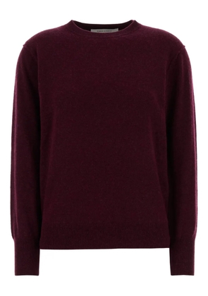 EMMA E GAIA crew-neck sweater - Red