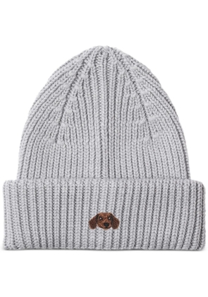 PELO FOUNDATION Sausage Dog beanie - Grey