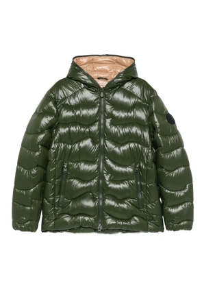Save The Duck hooded padded jacket - Green