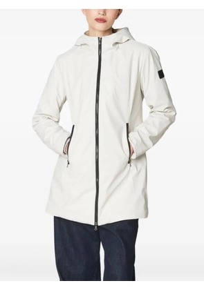 Canadian hooded zip coat - Neutrals