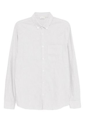 LESTRANGE Oxford striped shirt - Grey
