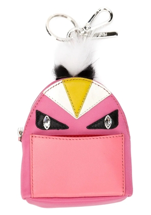 FENDI Bag Bugs backpack bag charm - Pink