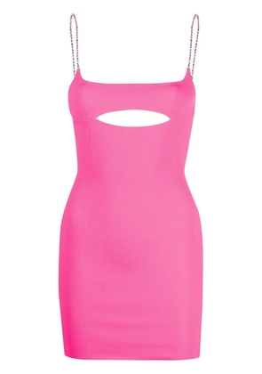GCDS cut-out minidress - Pink