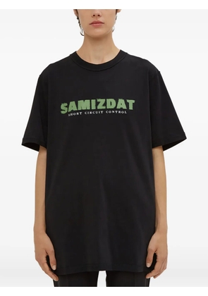 Yang Li crew-neck logo T-shirt - Black