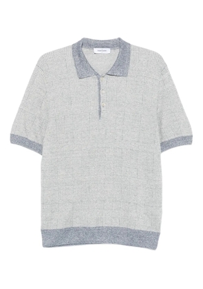 Gran Sasso checked polo shirt - Grey