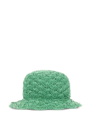 RED Valentino raffia bucket hat - Green