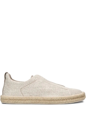 Zegna slip-on shoes - Grey