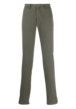 Briglia 1949 slim-cut concealed-fastening chinos - Green