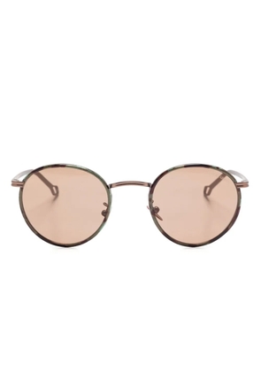 Giorgio Armani round-frame sunglasses - Brown