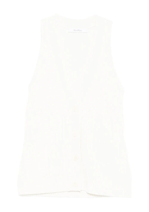 Max Mara Bimba waistcoat - White