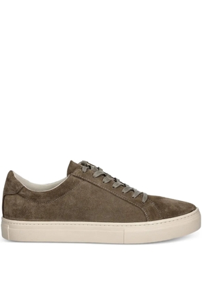 VAGABOND suede low-top sneakers - Neutrals