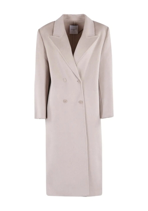 Isabelle Blanche buttoned-up long-sleeved jacket - Neutrals