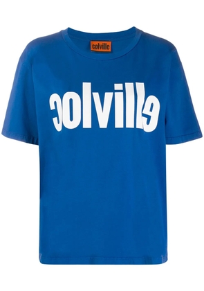 colville logo print T-shirt - Blue