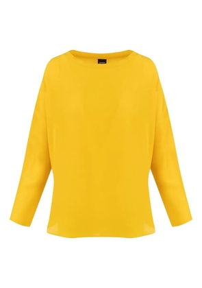 ASPESI boat-neck top - Yellow