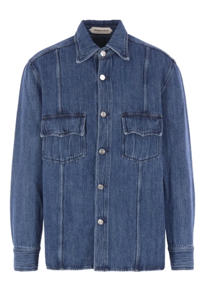 Namacheko Han long-sleeve denim shirt - Blue