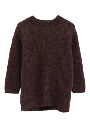 Lauren Manoogian crew-neck sweater - Brown