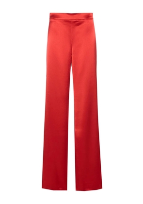 Fely Campo satin trousers - Red
