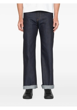Naked and Famous Strong Guy cuffed jeans - Blue