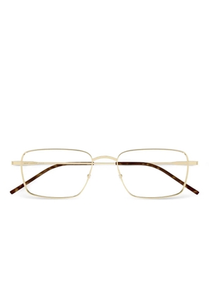 Saint Laurent Eyewear square-frame glasses - Gold