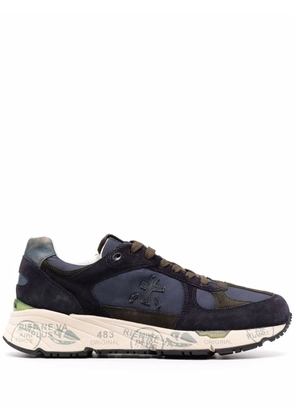 Premiata Mick low-top leather sneakers - Blue