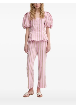 Stine Goya balloon-sleeve top - Pink